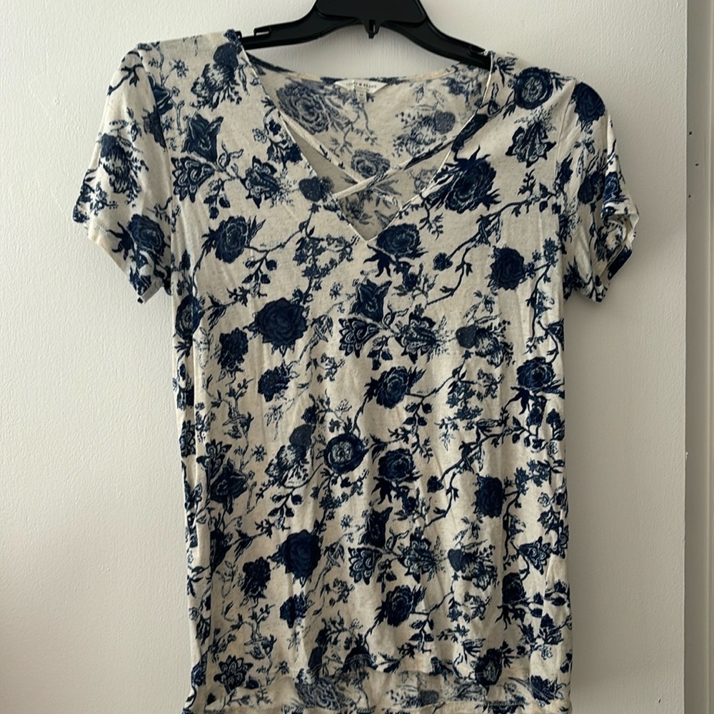 Lucky Brand floral tee